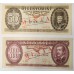 HUNGARY 1965 . FIFTY 50 - ONE THOUSAND 1,000 FORINT BANKNOTES . SPECIMEN